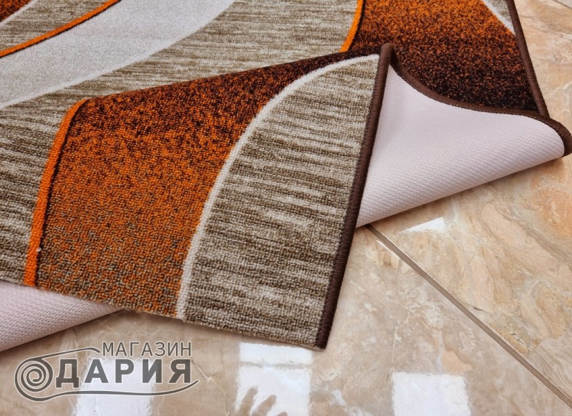 Мокетена пътека ERIKA 8012 beige/orange